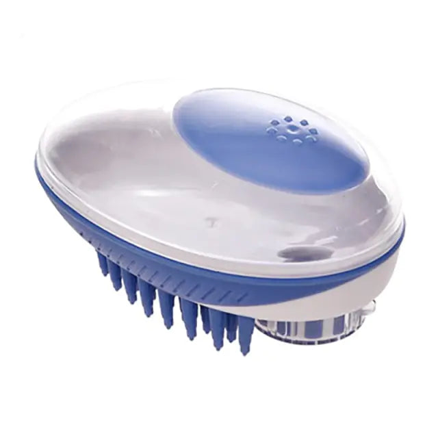 Blue Bundle Package (1 Splash Pad 150cm + 1 Large Hair Removal Comb + 1 Bath Brush 2-in-1) [Private Listing U1382424]